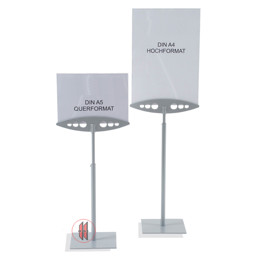 Zeige Details für Plakathalter mit Acryltasche Bild von Plakathalter mit Acryltasche