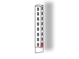 Zeige Details für Abschluss-Säule für Counteraufsatz H45 Bild von Abschluss-Säule für Counteraufsatz H45