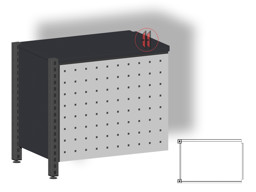 Zeige Details für Verkaufstisch / Counter VARIUS AM 100 Bild von Verkaufstisch / Counter VARIUS AM 100
