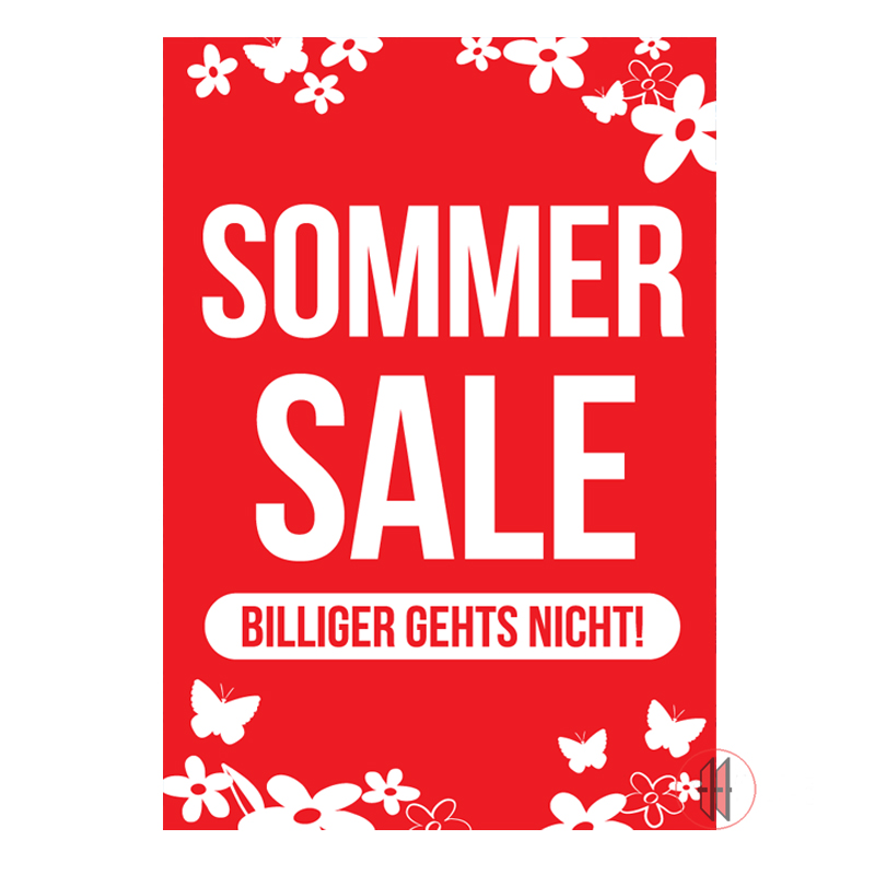 Bild von Banner für Kundenstopper A1 SommerSale