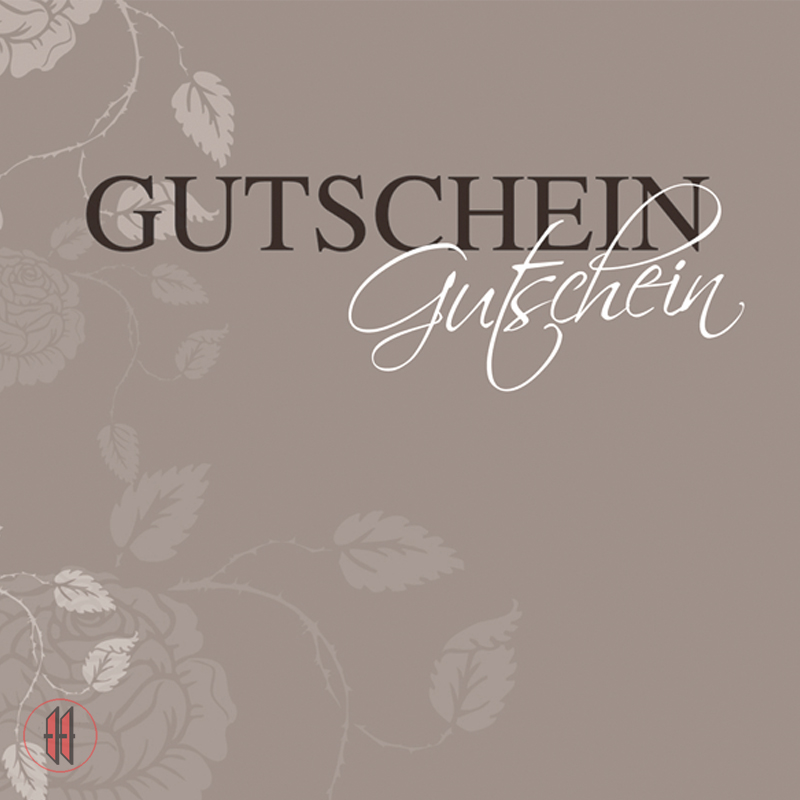 Bild von Geschenkgutscheine Ornamente/Grau (12 Stück)