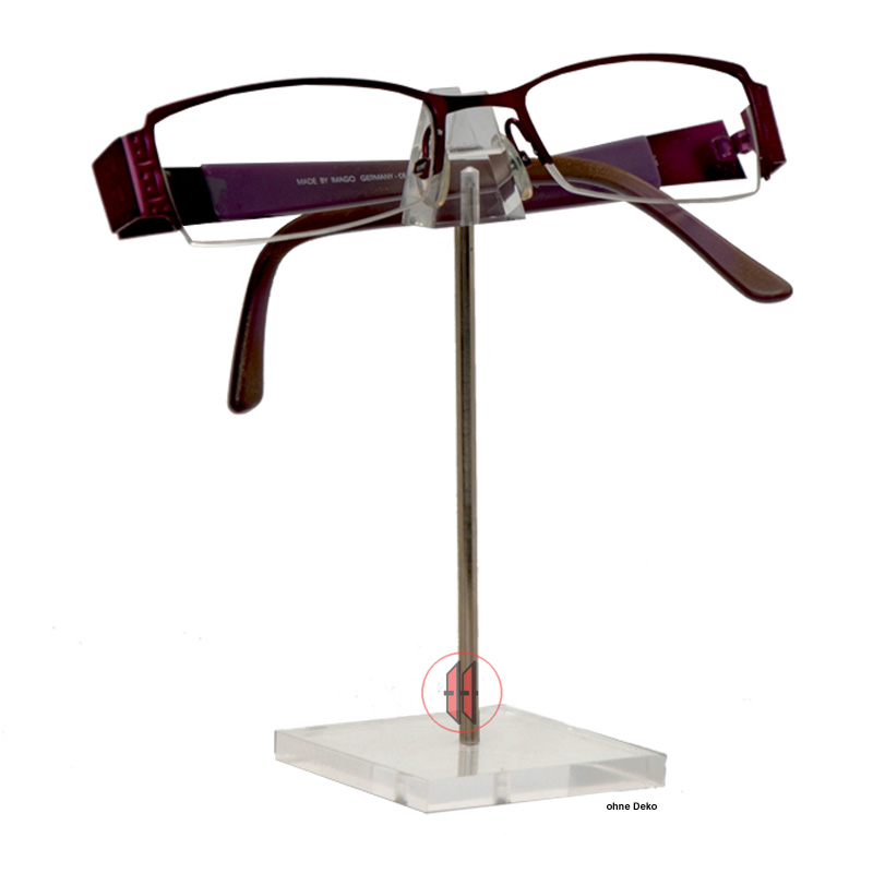 Ständer für Brillen mit Acrylfuß und vern. Metallstab. Reinhardt Ladenbau  Tegometall-Service Center Wallenhorst