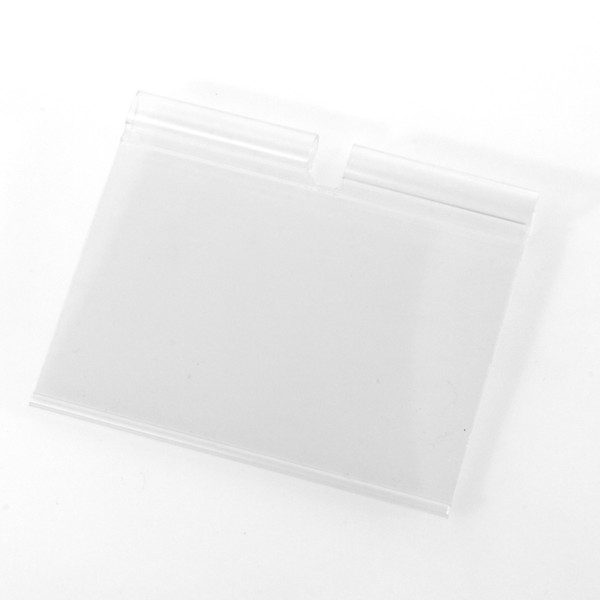 Bild von Etikettentasche L80 H52mm transparent