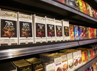 Bild für Kategorie Warenvorschub für Schokolade vertikal
