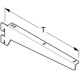 Bild von Winkelkonsolen für Vitrinen T35cm (Paar)