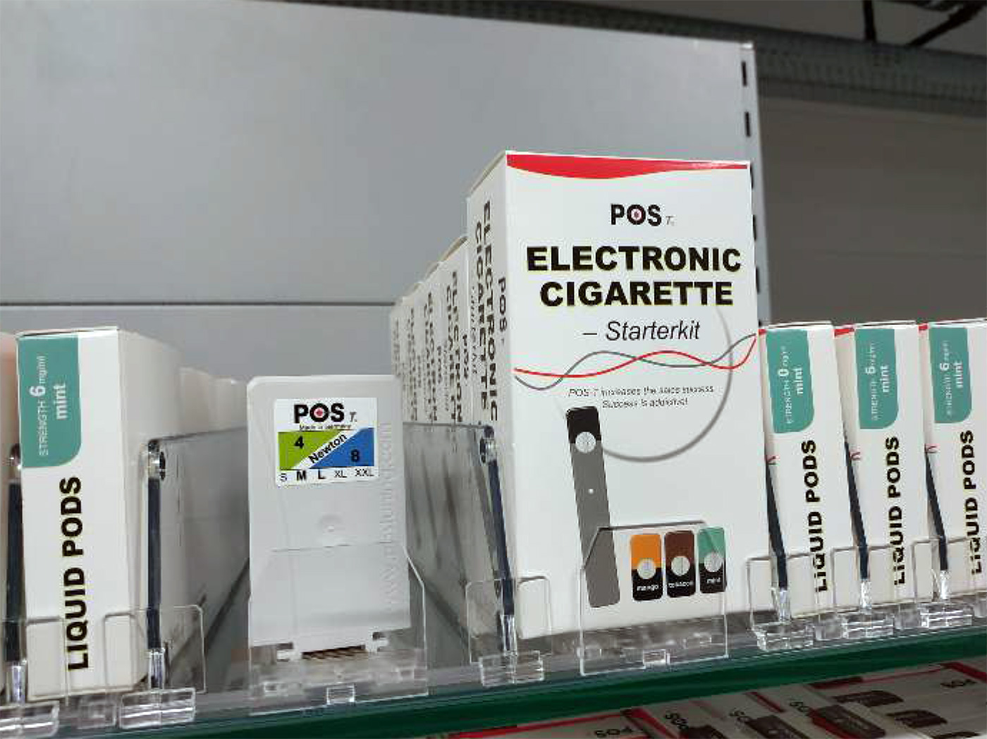Vorschubsystem für E-Zigaretten und Starterkits