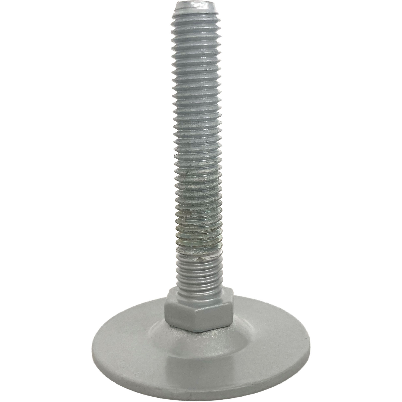 Bild von Fußteller H7 Stahl weißaluminium