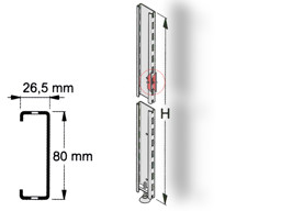 Zeige Details für Anschraubprofil 8x2,65cm H215 Bild von Anschraubprofil 8x2,65cm H215