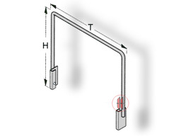 Zeige Details für Endbügel CG 5,5x4 H50 Bild von Endbügel CG 5,5x4 H50