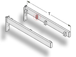 Zeige Details für Kragarm 8x3 für Stirnseite ARP (Paar) Bild von Kragarm 8x3 für Stirnseite ARP (Paar)