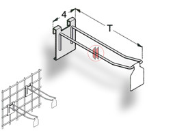 Zeige Details für SB-Haken für Gitter Stirnseite Bild von SB-Haken für Gitter Stirnseite